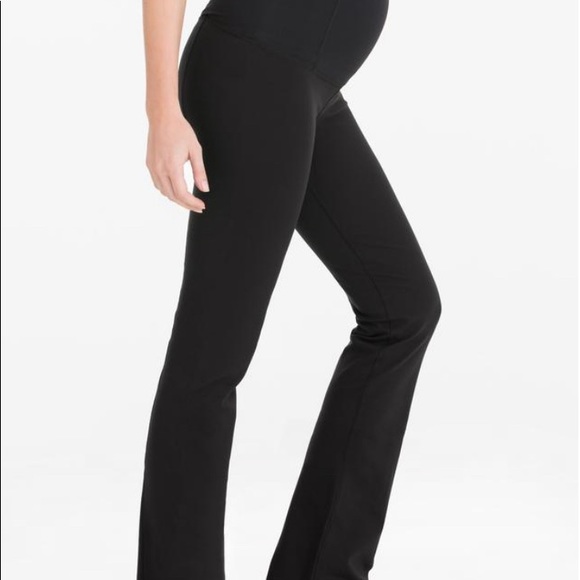 Crossover Maternity Pants - Picture 1 of 10